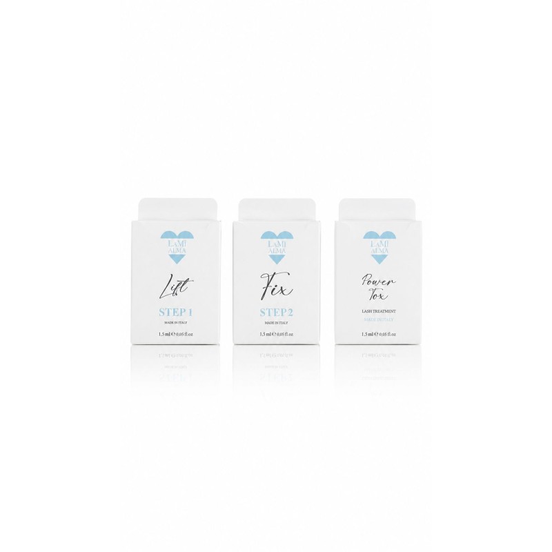 LAMIALMA  LIFT + FIX + POWERTOX (fasi laminazione LASH & BROW)